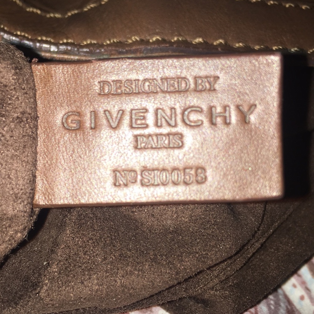 Authentic Givenchy Pleated Convertible tote - Picture 5 of 7